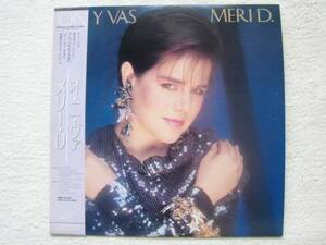 国内盤帯付 RARE PROMO / Meri D. / On Y Vas / Producer Bob Parr / Canyon International C28Y0221 / 1987 / Japan Only