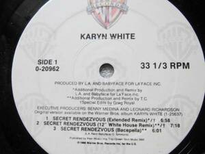 Karyn White/Secret Rendezvous/new jack swing/L.A. & Babyface