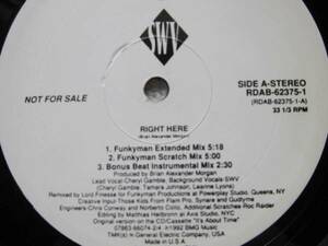 SWV/Right Here (Remixes)/Lord Finesse/G-MAN/５点送料無料