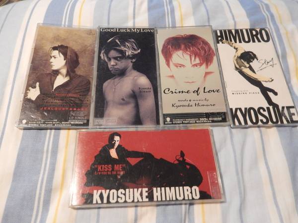 氷室京介/シングルCD5枚