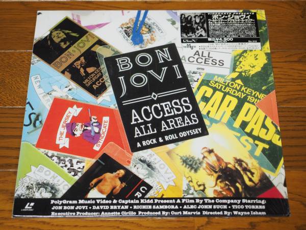 ボン・ジョヴィ ワールド・ツアー～アクセス・オール・エリア～ レーザーディスク ボン・ジョヴィ ワールド・ツアー～アクセス・オール・エリア