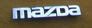  Mazda original rear emblem MAZDA Mark GW8W Capella Wagon GW5R