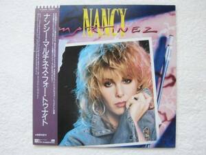 国内盤帯付・レアホワイトプロモ！/ Nancy Martinez / Not Just The Girl Next Door / 全米大ヒット「For Tonight」収録 / 1987