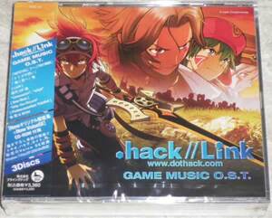 .hack//Link GAME MUSIC O.S.T. 　3Disc 初回限定盤 未開封