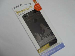 全品大幅値下げ！貴重！　新品 iPhone5/ 5S アリス ディズニー 背面デザインフィルム