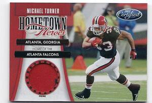 2011 Panini Certified Michael Turner Patch /50
