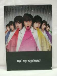 ☆ KIS-MY-FT2 KISS MINT CLEAR FILE ☆