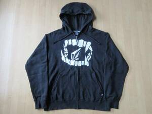 Volcom Full Zip Parker M Black Volcom Stone Stone Hoody Trainer Trainer Surf Snowboard Скейтборд