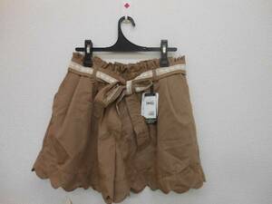 * culotte miniskirt MARBLE WALTZ light brown group L