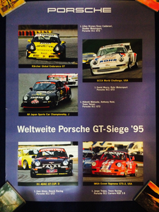 porsche GT 1995 993 GT2 poster valuable goods 911 Porsche 