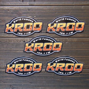 値下げ☆希少☆【KROQ/ケーロック】2016 ステッカー５枚セット/ブリンク182/#06