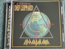 Tribute to Def Leppard / デフ・レパード・トリビュート ～ Leppardmania 　　 　 Hurricane, Quiet Riot, Rough Cutt, Tuff, KIX 等参加_画像1