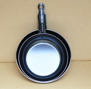  immediately successful bid * business use iron made fry pan short pattern *18*20cm*