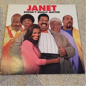 JANET ジャネットジャクソンDOESN'T REALLY MATTER レコード R&B