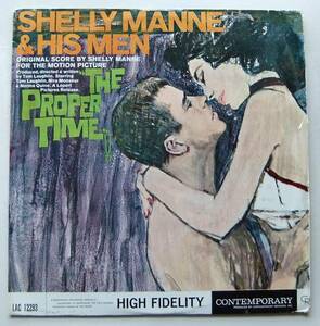 ◆ SHELLY MANNE & His Men / The Proper Time ◆ Contemporary LAC-12293 (England) ◆