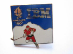 ＩＢＭ　オリンピック　ホッケー　ピンバッジ