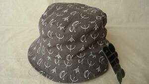 alife Thief's Theme Bucket Hat チャコールグレー/黒 S/M エーライフ スケートボード ハット 帽子 %off レターパックライト