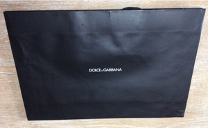  値下げ　即決 ★DOLCE&GABBANA ★ショップバック・紙袋 サイズ約(28 × 42 × 10)cm (ヤ)