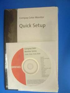 送料最安 120円 CDQ02：COMPAQ Quicksetup Color Monitor 5500/7500/7550/9500　CD　のみ