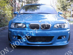 ★BMW E46 M3 フロント リップ スポイラー HM型 FRP製★各社メーカ純正色塗装込★2000-2006☆.