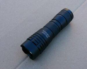  last. 1 point large rain water . measures new goods first generation Spartanian LED flashlight (16340/CR123)