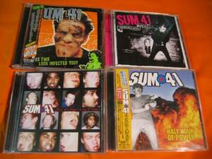 ♪♪♪ サム41 SUM41 『 HALF HOUR OF POWER 』『 UNDERCLASS HERO 』『 DOES THIS LOOK INFECTED TOO? 』『ALL KILLER NO FILLER』 ♪♪♪