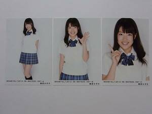 コンプ3種★SKE48×BLT 桑原みずき 生写真●2012 06 WHITE★