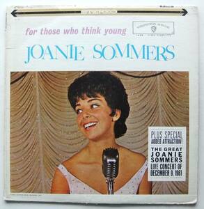 ◆ JOANIE SOMMERS / For Those Who Think Young ◆ Warner Bros WS-1436 (gold) ◆ F