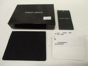  новый товар GIORGIO ARMANIjoru geo Armani футляр для карточек 