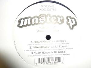 【de barge/i like itネタ】master p/it's all good