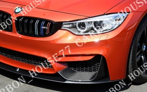 ★BMW F80 F82 F83 M3 M4 カーボン フロント スプリッター《左右ワンセット》☆