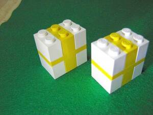 ☆レゴ-LEGO★クリスマスプレゼントBOX?★2個セット★パーツ組み立て★USED★パーツ取りに