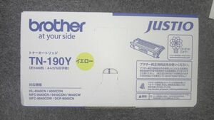 ブラザー brother トナーカートリッジ イエロー TN190Y