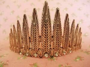  new goods prompt decision Tiara Gold color cosplay postage 200 jpy 