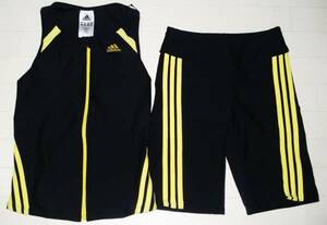  Adidas * full Zip * black series × yellow color [M] regular price 9288 jpy 