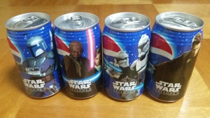 スターウォーズ　ペプシ　缶　未開封　STARWARS　Pepsi