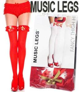 9a1) Рождество MUSICLEGS Gin gru bell & лента трико красный солнечный ta костюм 