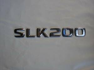  эмблема SLK200 Benz R170*R171