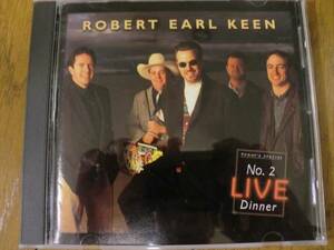 【CD】ROBERT EARL KEEN / No.2 LIVE Dinner 1996 SUGAR HILL　フォーク・ロック　カントリー・ロック