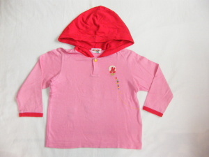 *MIKIHOUSE Miki House * hot screw ketsu100cm pink color parka 