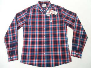  new goods FRANKLIN & MARSHALL Frank Lynn Marshall check shirt M