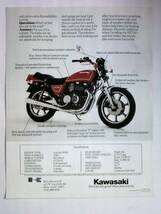 旧車　貴重　KZ７５０/４　英文カタログ　１９８０年　当時物_画像2