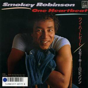 Smokey Robinson 「One Heartbeat」国内盤EPレコード