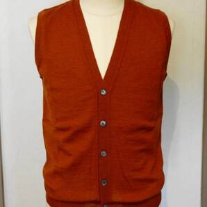 ★新品★FENZI★フェンジー★ニットベスト★レンガ★50