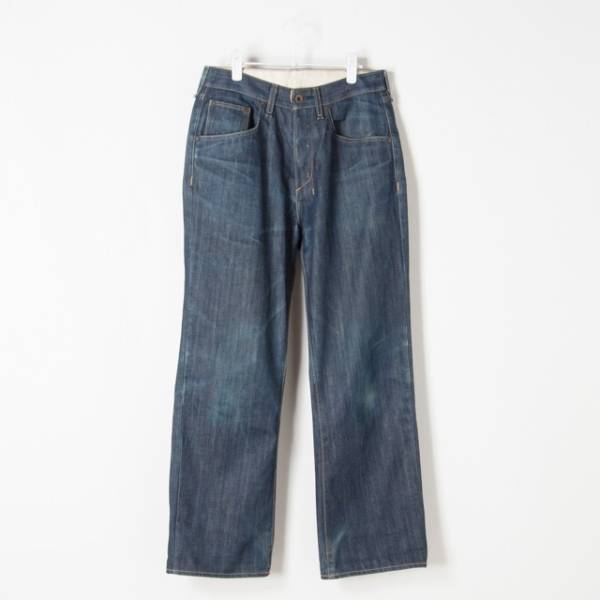 美品！ ラグ&ボーン rag&bone ストレート ブルー デニム 33 濃紺 美品！ ラグ&ボーン rag&bone ストレート ブルー デニム 33 濃紺