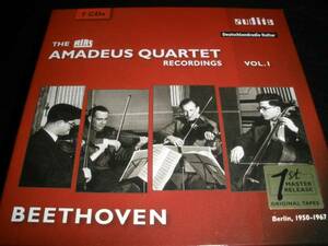 初出 7CD 廃盤 アマデウス ベートーヴェン 弦楽四重奏曲 初期 中期 後期 大フーガ ラズモフスキー 五重奏 RIAS Beethoven SQ Amadeus