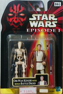 *Hasbro* Звездные войны OBI-WAN KENOBI with BATTLE DROID (Naboo) 649