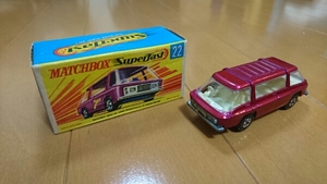 英国製！MATCHBOX(マッチボックス) No.22 SuperFast