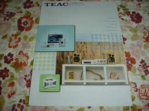  prompt decision!2002 year 4 month TEAC audio general catalogue 