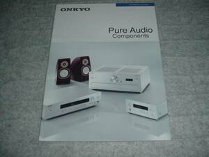 prompt decision!2012 year 8 month ONKYO pure audio catalog 